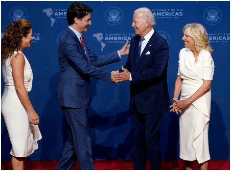 President Biden Reaffirms Unbreakable Bond with Canada Amid Map Controversy..